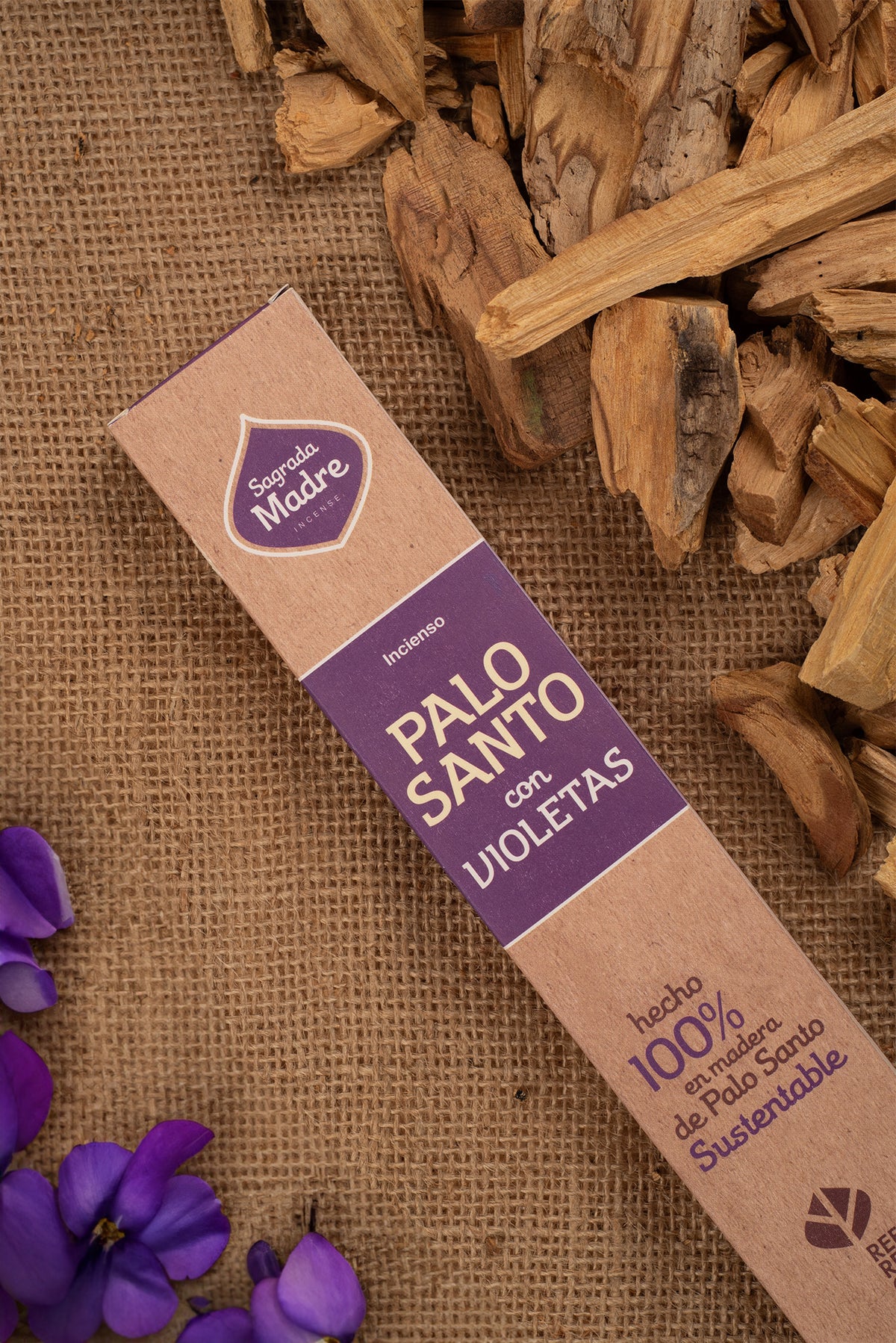 Räucherwerk Palo Santo & Veilchen
