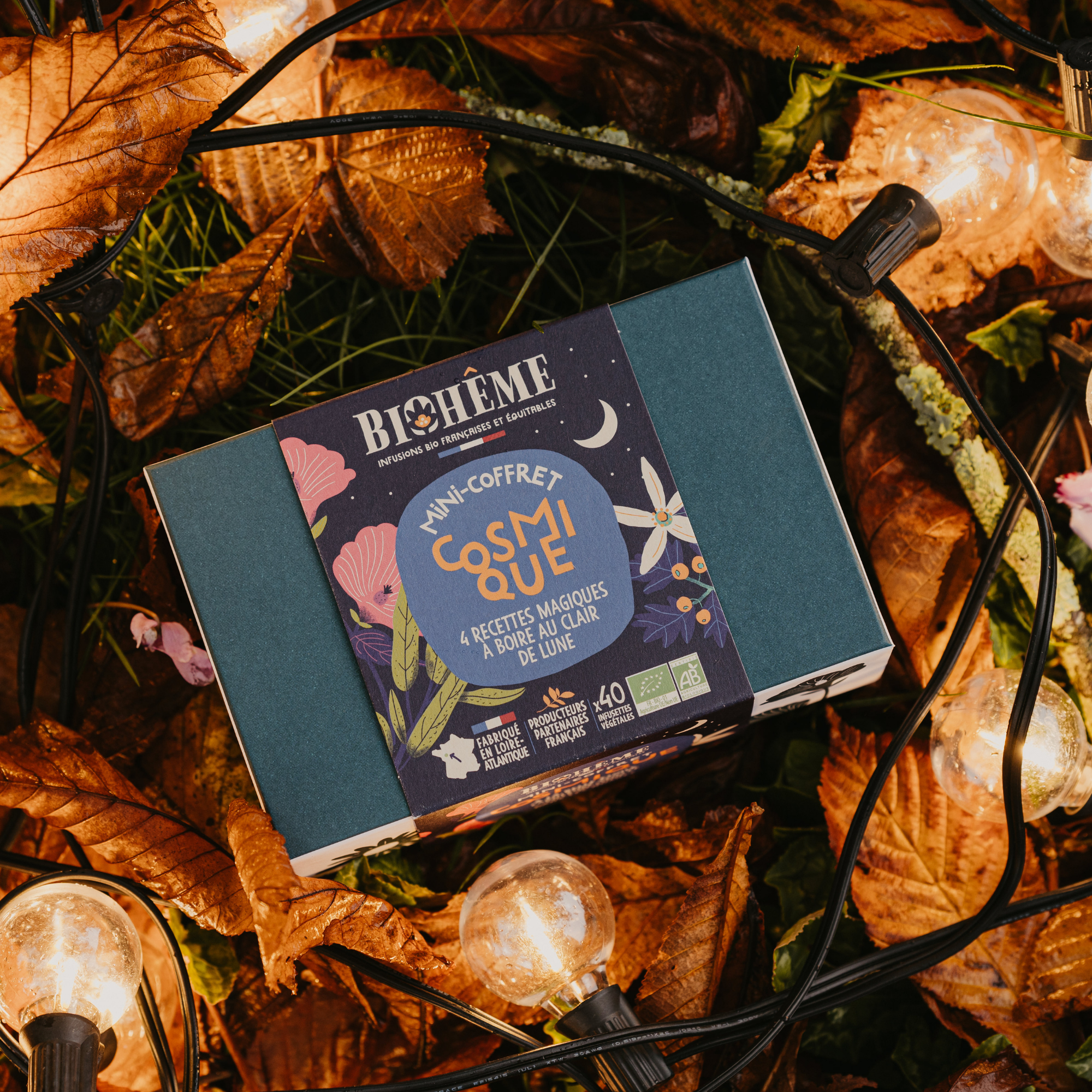 Mini Coffret Cosmique · 40 Bio-Teebeutel im Set