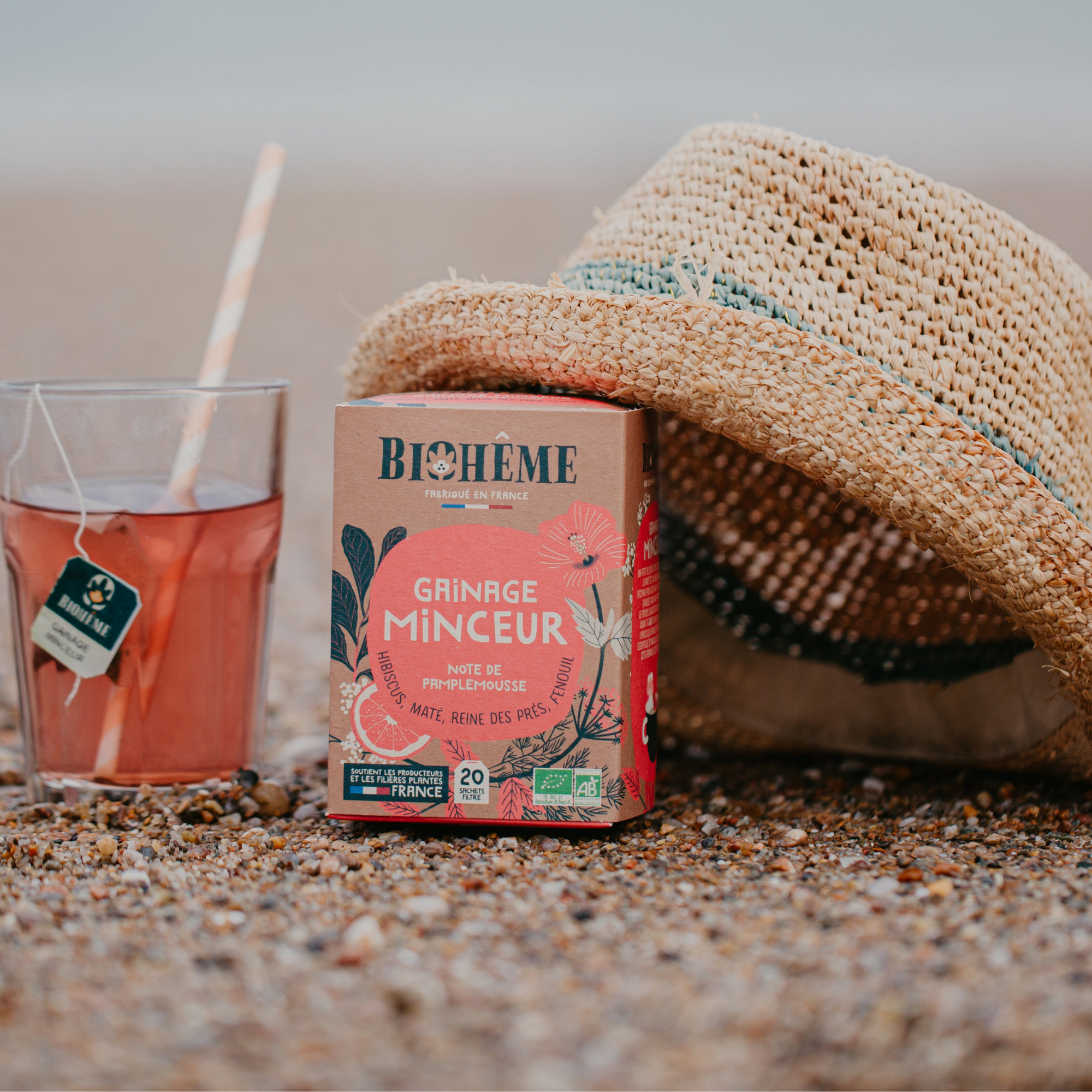 Schlankheitsaufguss · 20 Teebeutel · Gainage Minceur