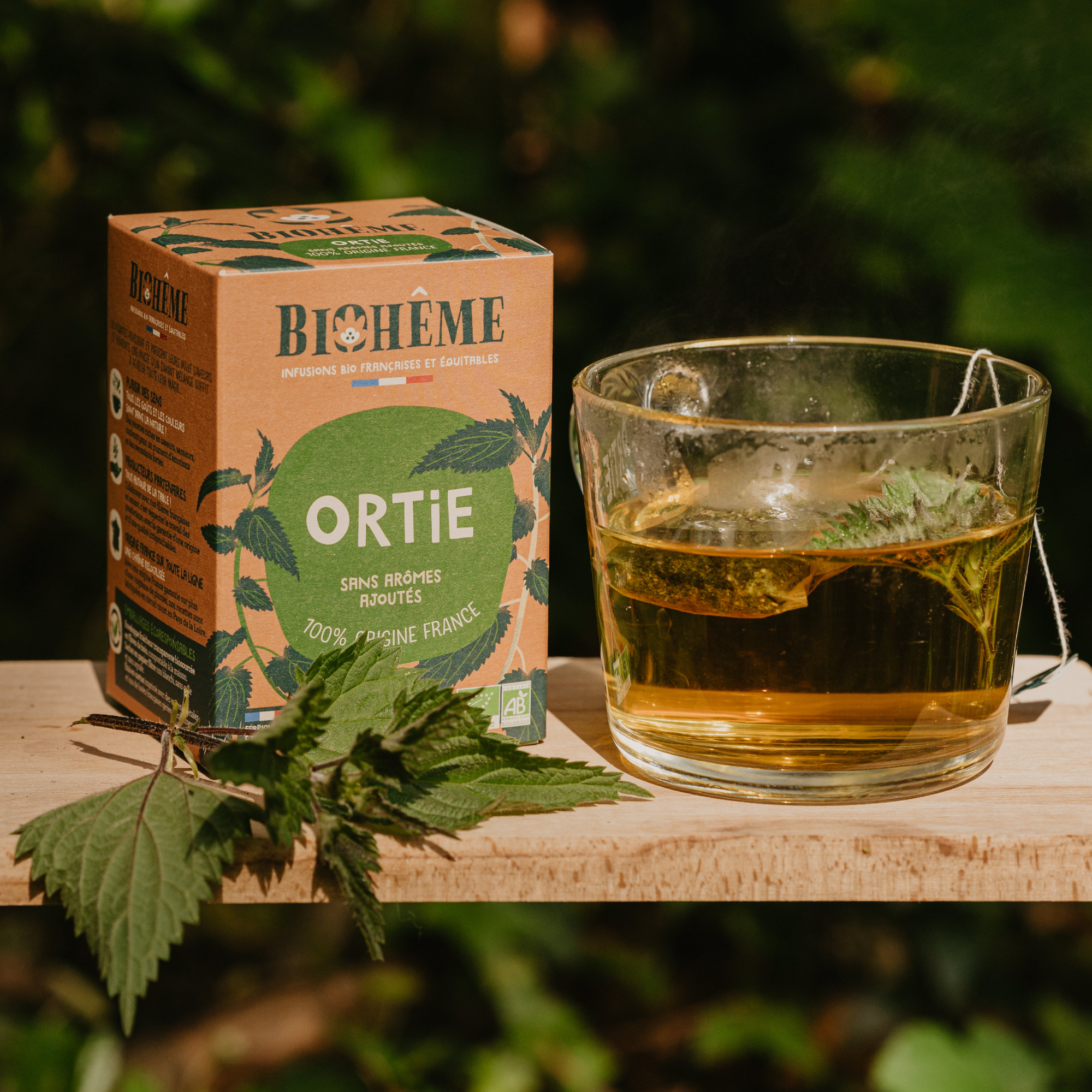 Brennnessel-Infusion · 20 Teebeutel · Ortie