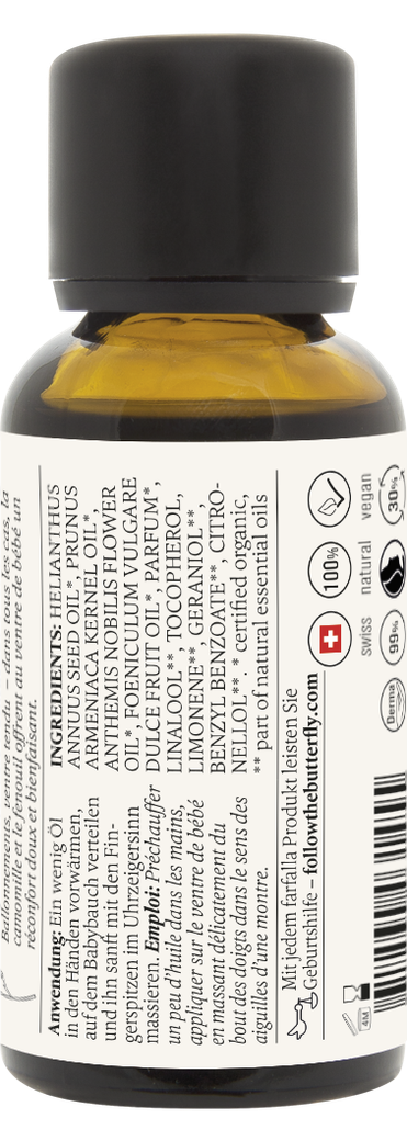 Wohltuendes Bäuchleinöl · Baby · Fenchel & Kamille