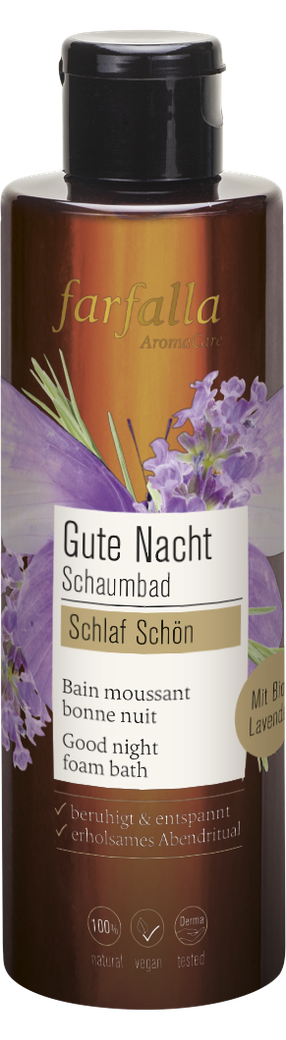 Schlaf schön · Gute Nacht Schaumbad