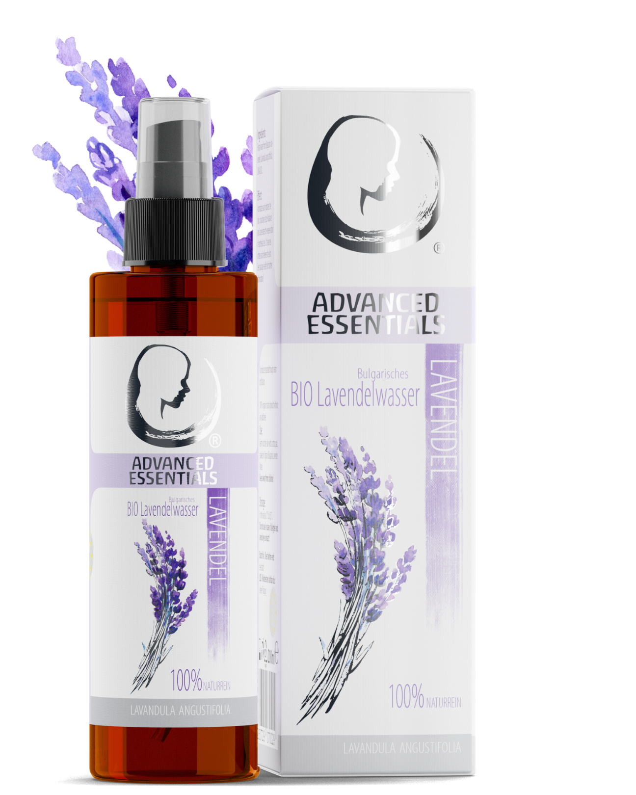 BIO Lavendelwasser · 100% naturrein · 200 ml