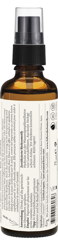 Lavendelblüte · Bio-Pflanzenwasser