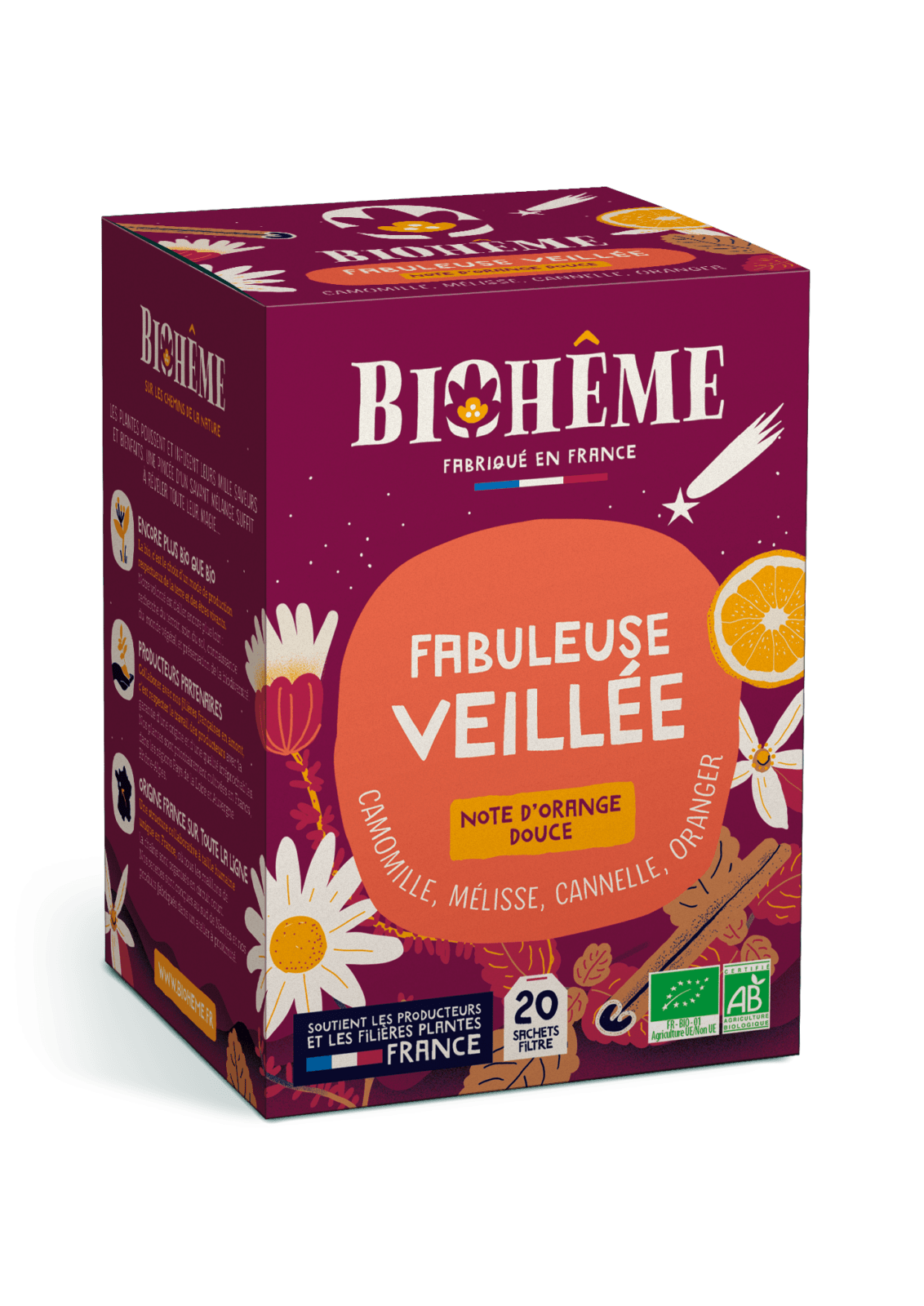 Wunderbarer Abend · 20 Teebeutel · Infusion Fabuleuse Veillée