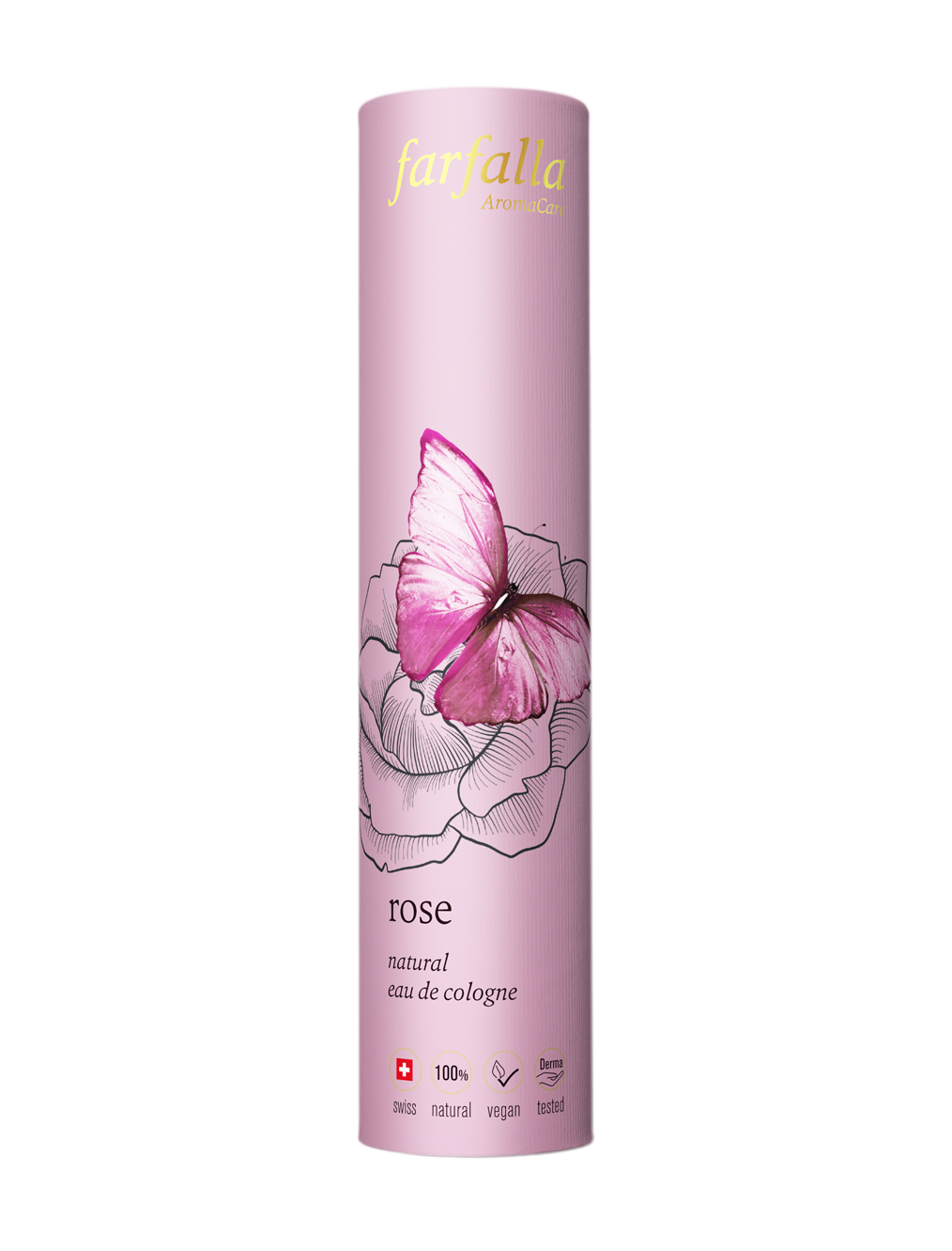 Rose · Natural eau de Cologne · 50ml
