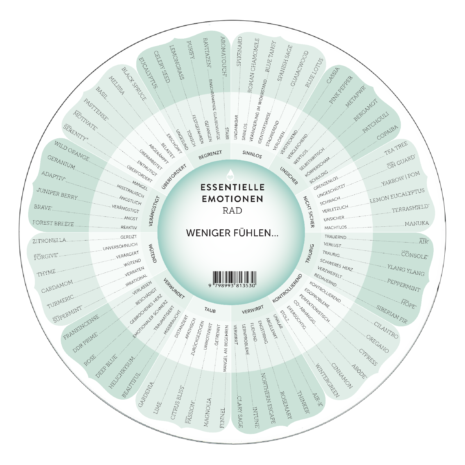 Essentielle Emotionen Rad · Neue Ausgabe 2026 deutsch