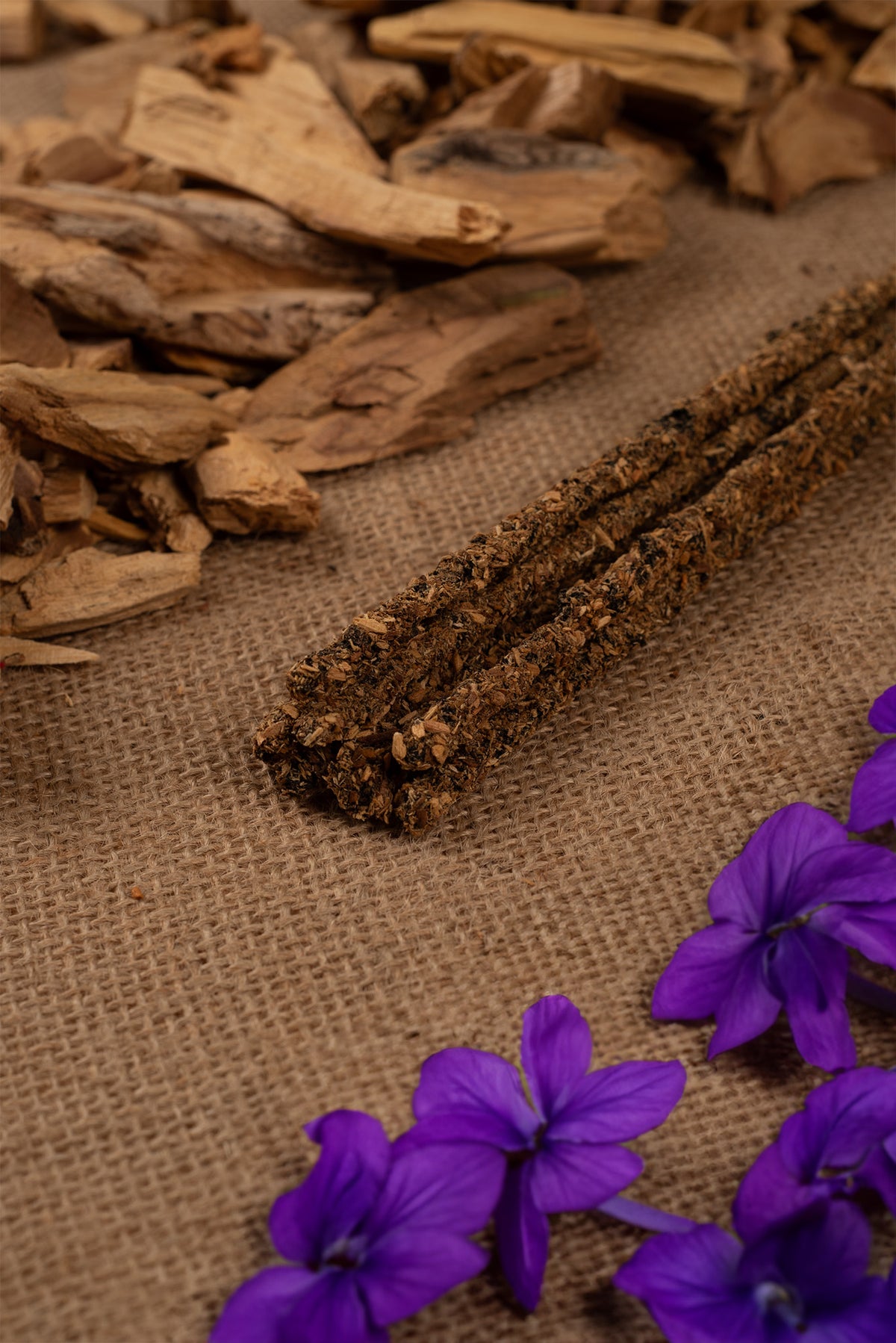 Räucherwerk Palo Santo & Veilchen