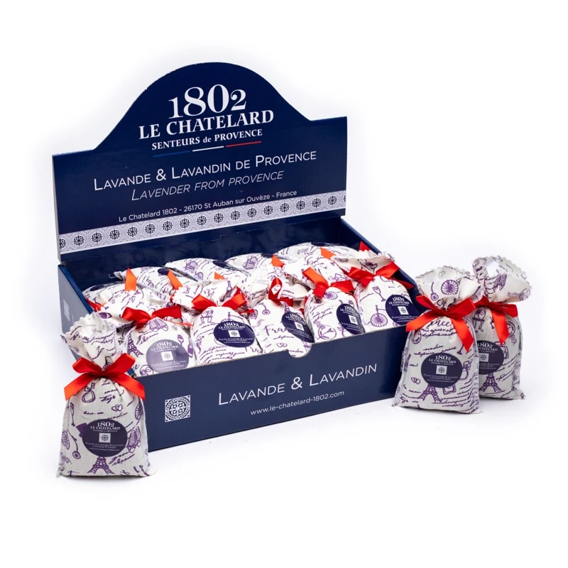 Le Chatelard 1802 Lavendel & Lavandin Säckchen "Paris"