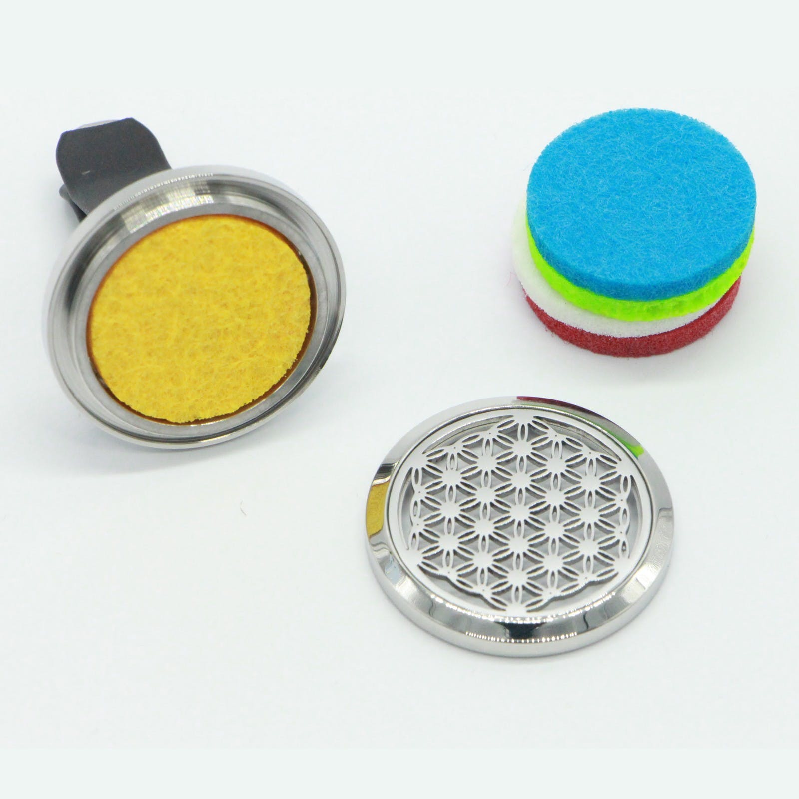 Auto Diffuser Medaillon „Flower of life“