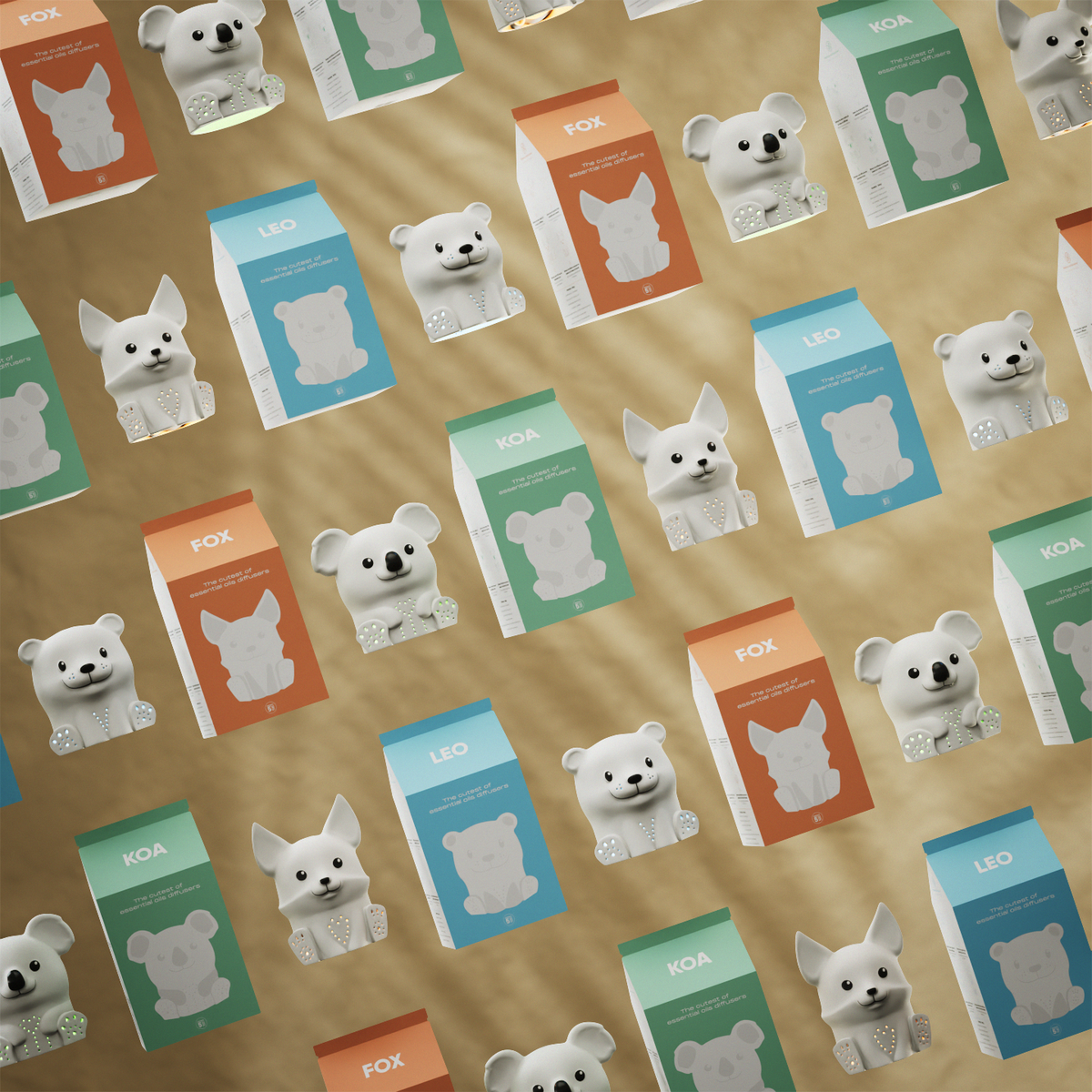 Kinder-Diffuser Animalia FOX