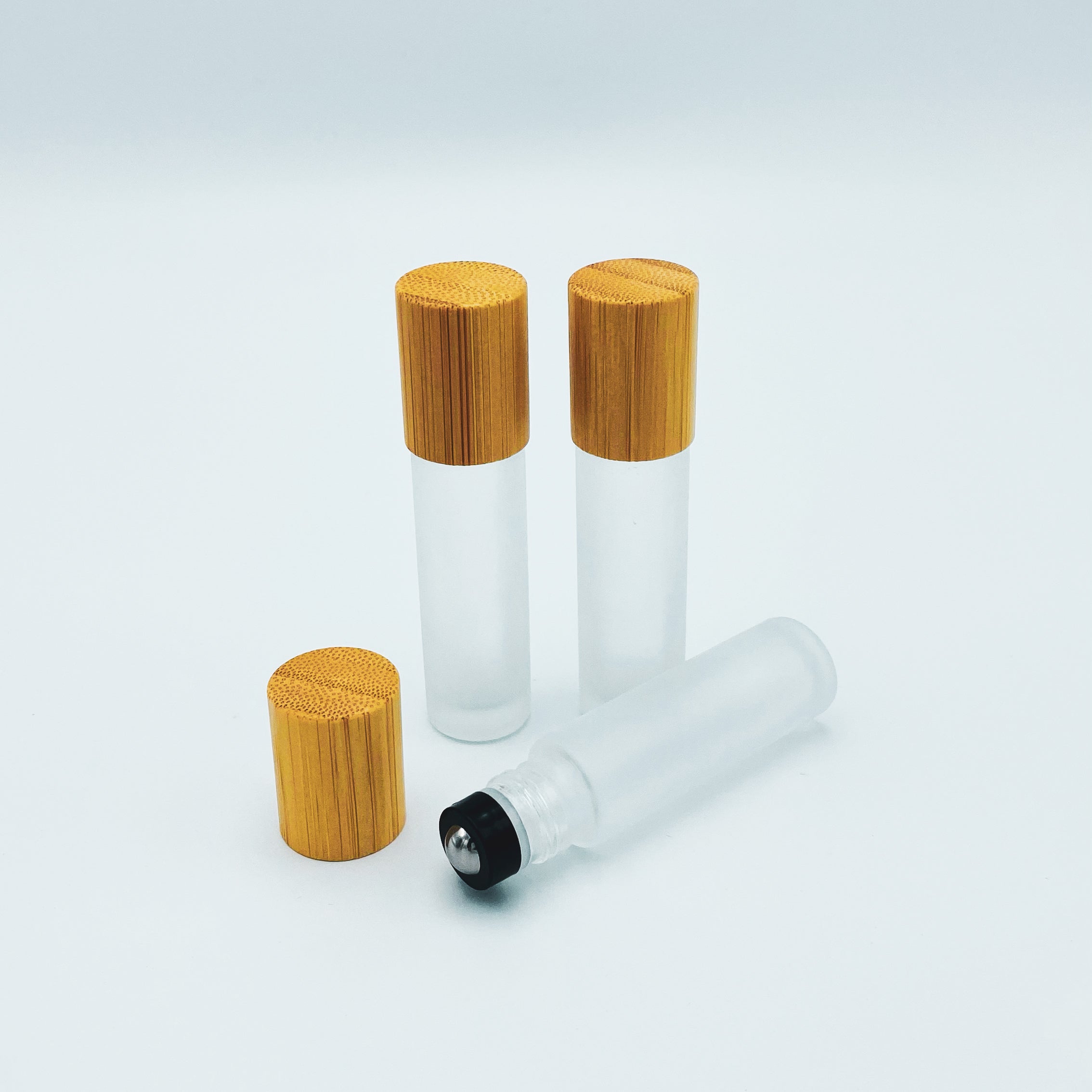 3er-Set Roll On Flaschen BAMBOO 10 ml