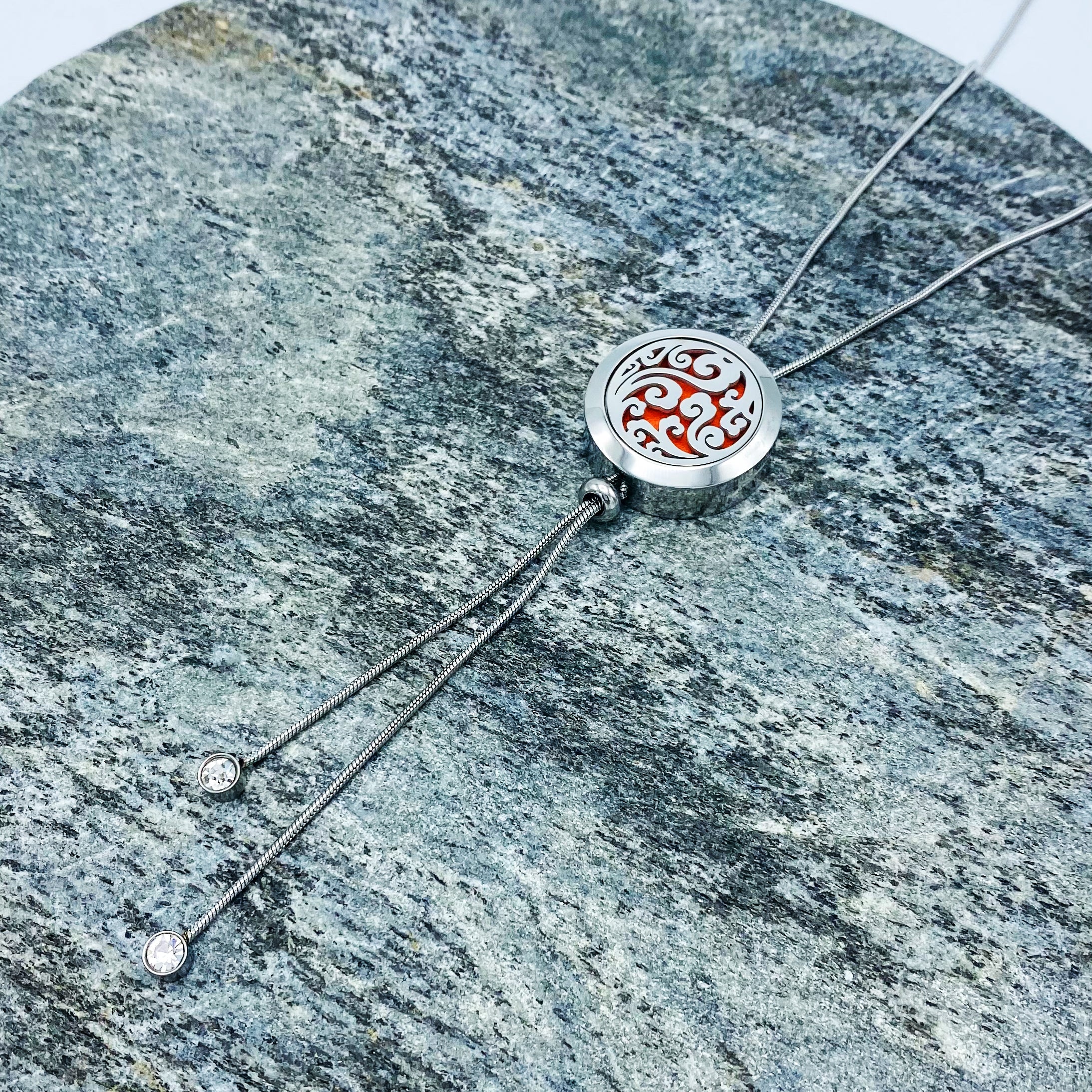 Diffuser-Kette „Floris“ silber