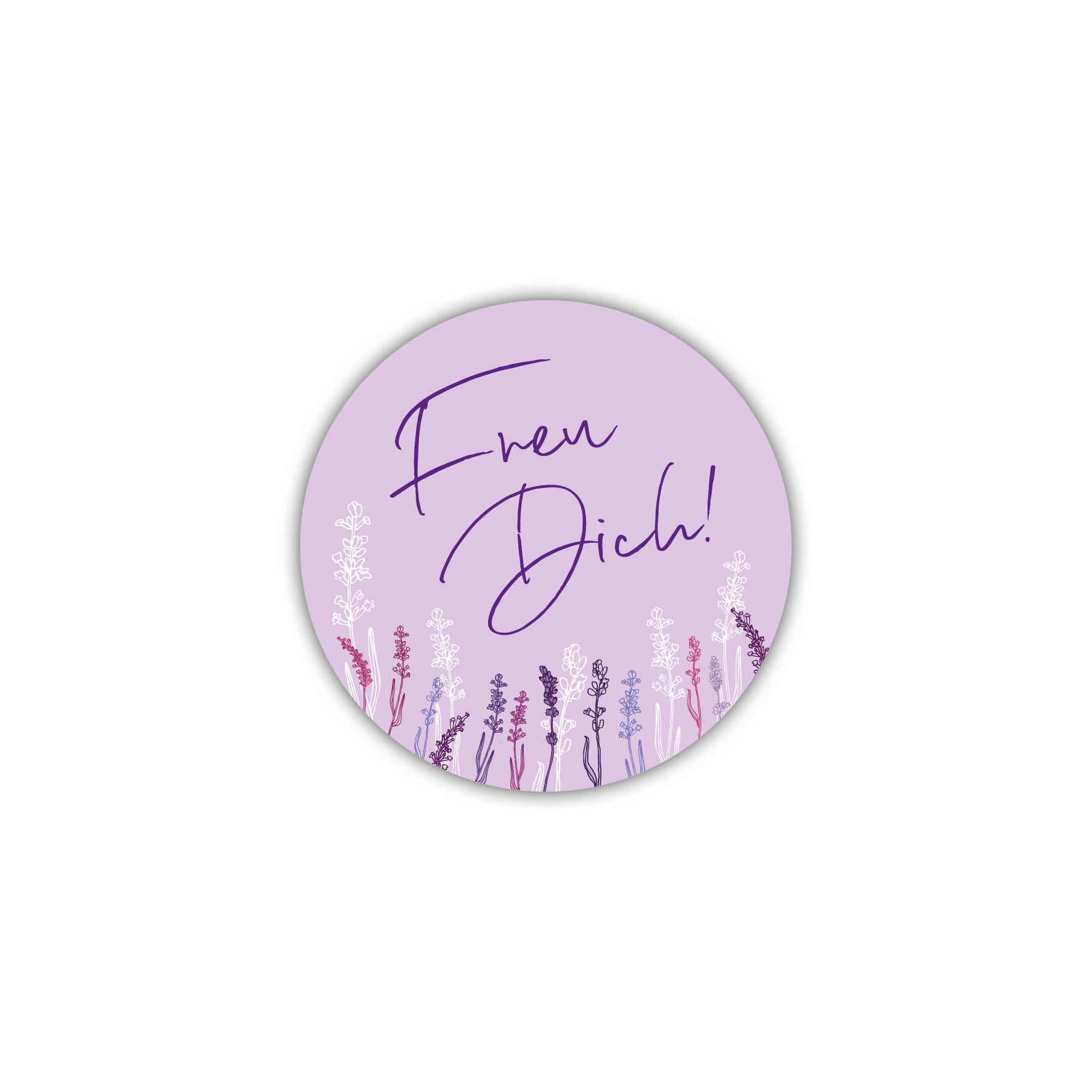 Sticker "Freu Dich!" im 24er-Set