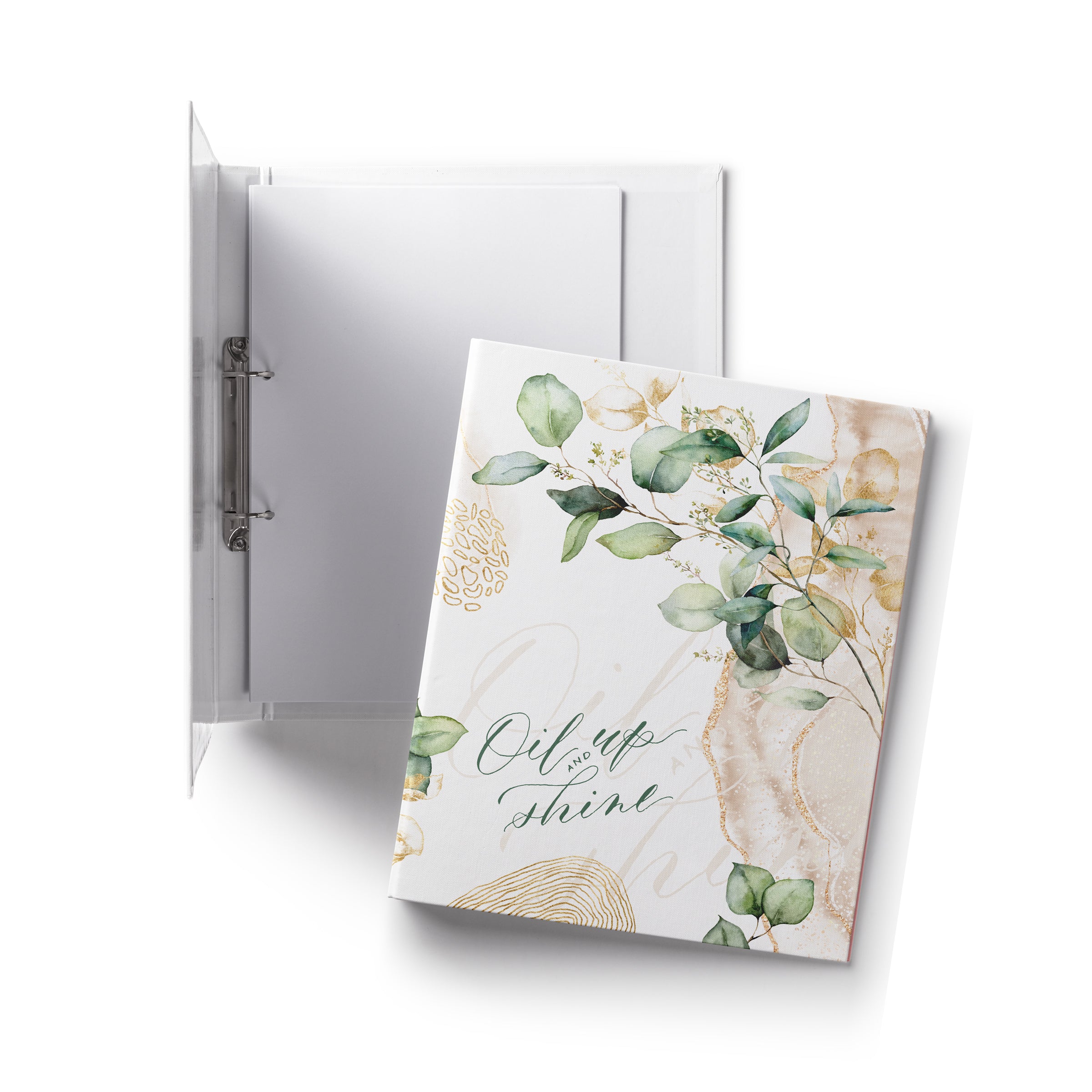 Ringbuch-Ordner "Oil up and shine"