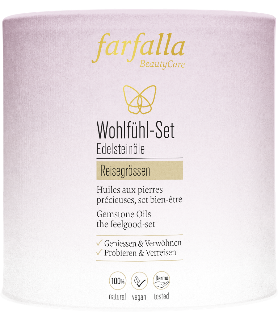 Edelsteinöle Wohlfühl-Set · 7 x 10ml