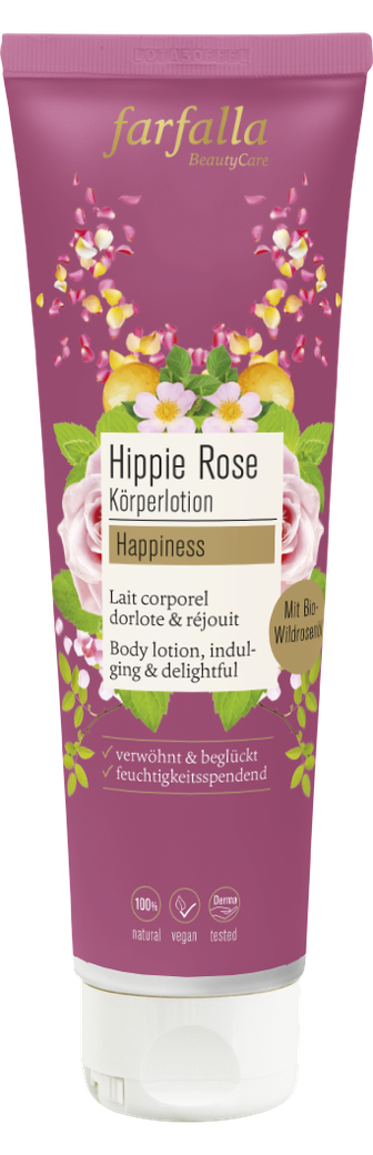 Hippie rose Happiness · Körperlotion