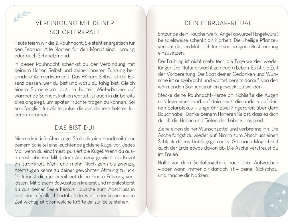 Omm for you · Geschenkbox "Rauhnächte"