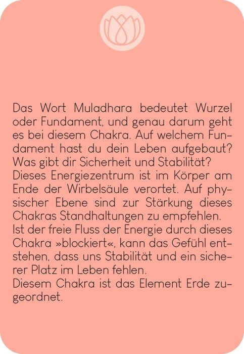 Omm for you · Chakren · Kartenset