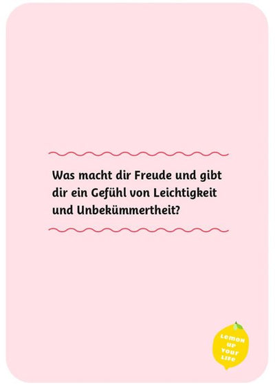 Lemon up your life · 50 Karten, die glücklich machen