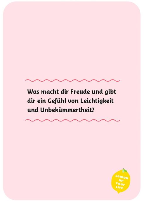 Lemon up your life · 50 Karten, die glücklich machen