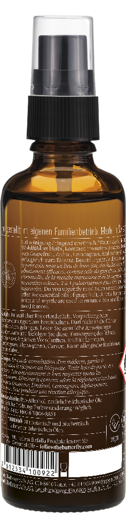 Sei erfrischt · Bio-Raumspray "Stilles Örtchen"