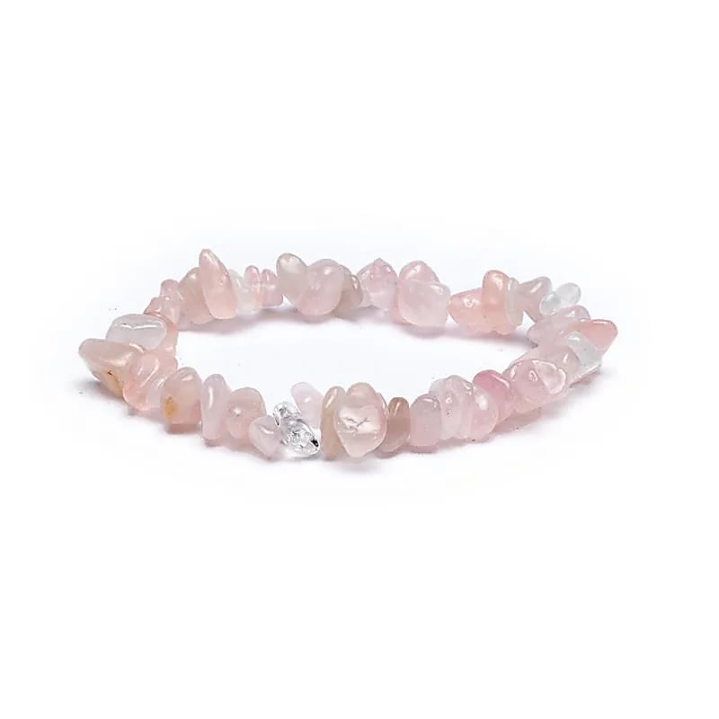 Splitter-Armband "Rosenquarz"
