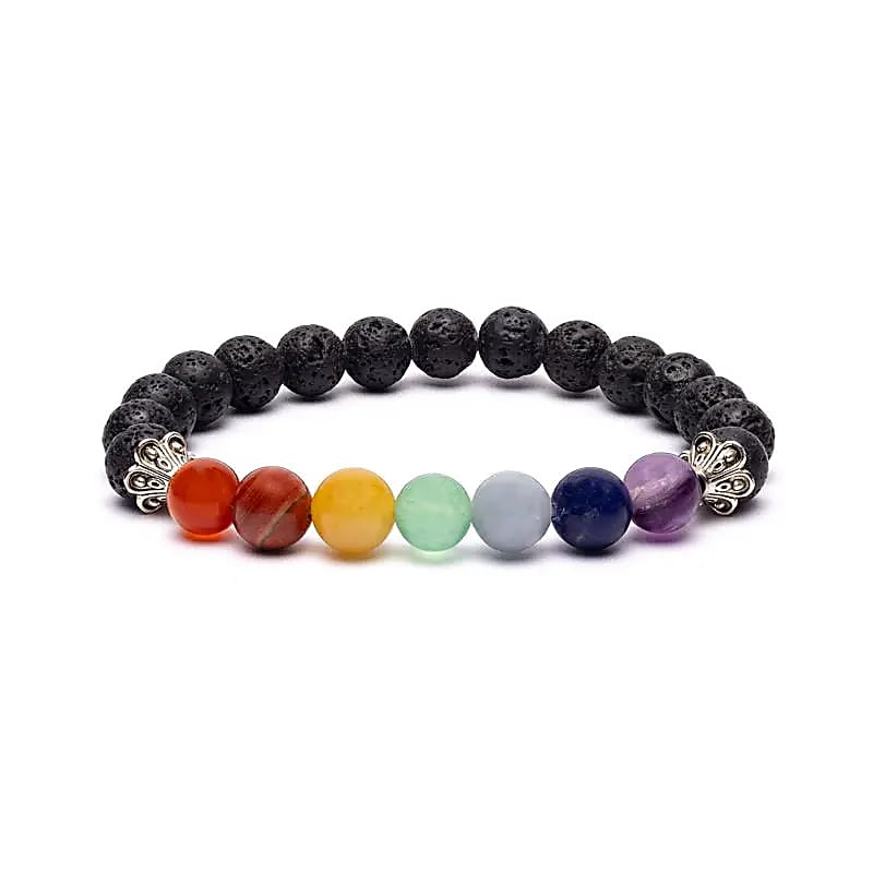 Diffuser-Armband "Chakra" schwarz