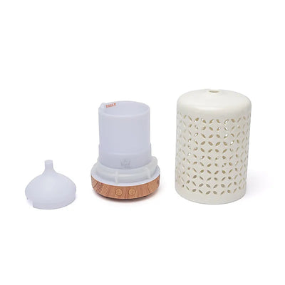 Keramik-Ultraschall-Diffuser "Blume des Lebens"