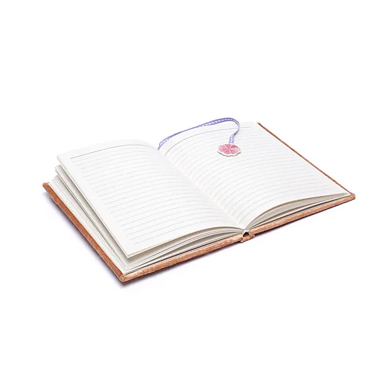 Samt-Notizbuch "Fairy Blossoms"
