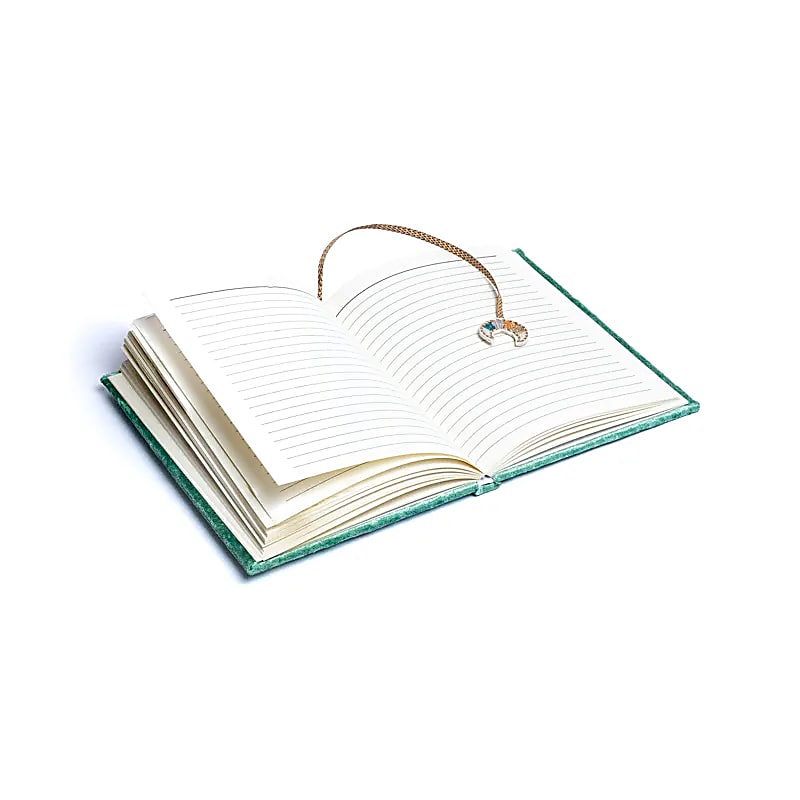 Samt-Notizbuch "Spirit"