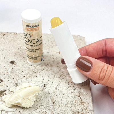 Bio-Lippenbalsam So'cacao aus Kakao- & Sheabutter · 100 % natürlich