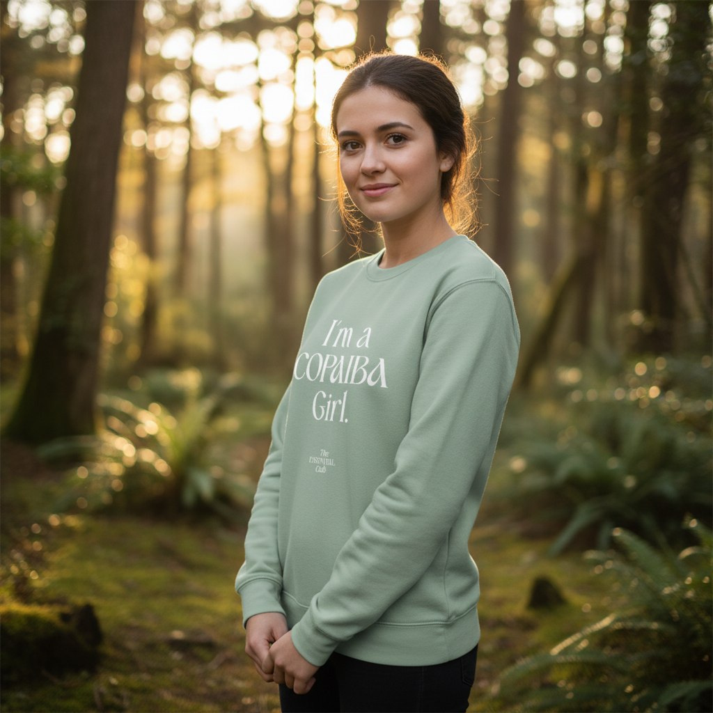 Unisex Bio-Sweatshirt "I'm a Copaiba Girl."