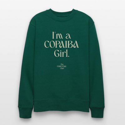 Unisex Bio-Sweatshirt "I'm a Copaiba Girl." - Forest