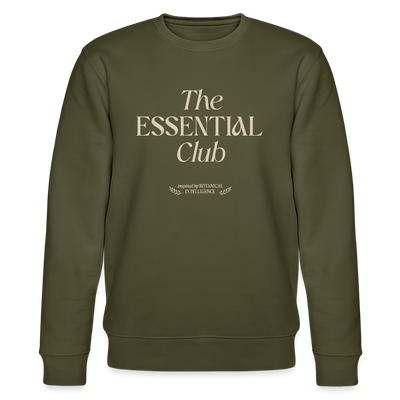 Unisex Bio-Sweatshirt "The Essential Club" - Khaki