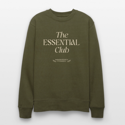 Unisex Bio-Sweatshirt "The Essential Club" - Khaki