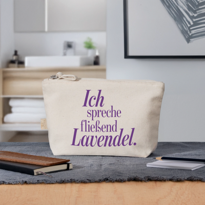Täschchen "Ich spreche fließend Lavendel." natur - Natur