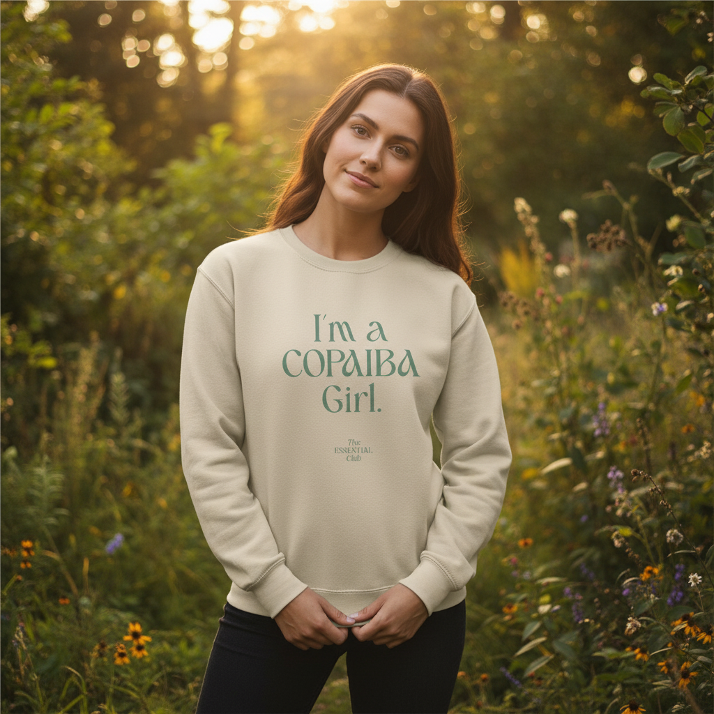 Unisex Bio-Sweatshirt "I'm a Copaiba Girl."