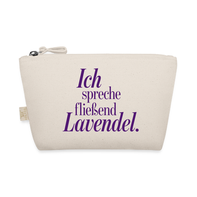 Täschchen "Ich spreche fließend Lavendel." natur - Natur