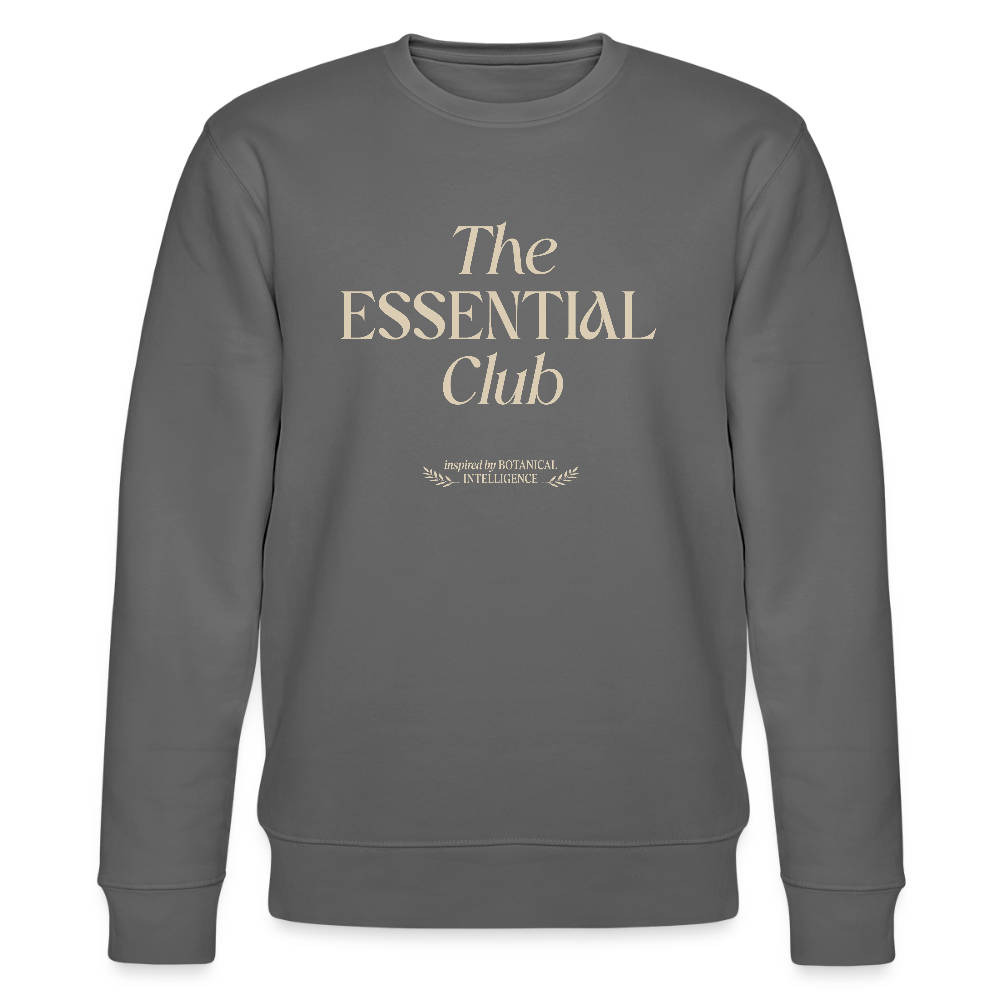 Unisex Bio-Sweatshirt "The Essential Club" - Anthrazit