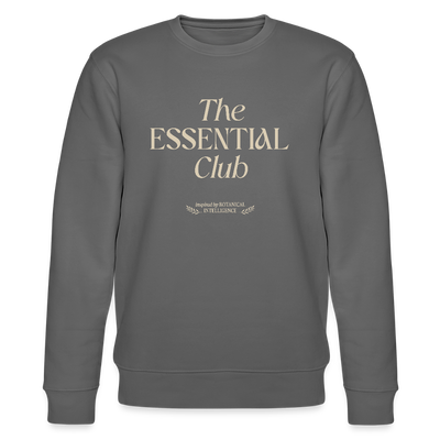 Unisex Bio-Sweatshirt "The Essential Club" - Anthrazit