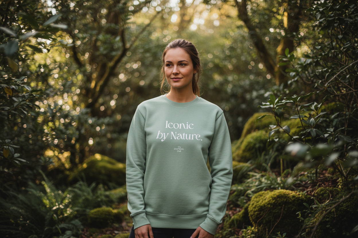 Unisex Bio-Sweatshirt "Iconic by Nature"