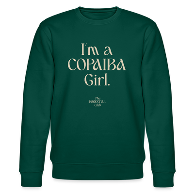 Unisex Bio-Sweatshirt "I'm a Copaiba Girl." - Forest