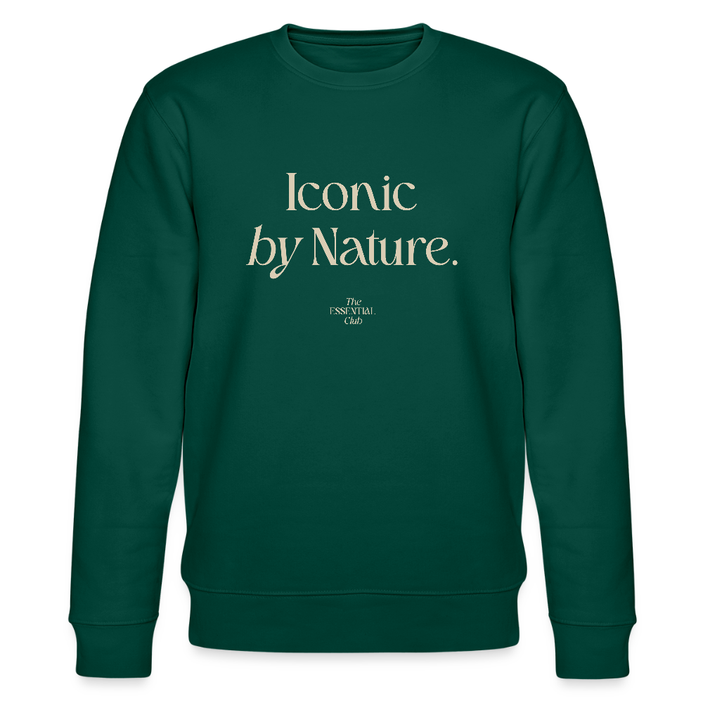 Unisex Bio-Sweatshirt "Iconic by Nature" - Forest