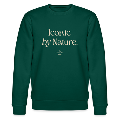 Unisex Bio-Sweatshirt "Iconic by Nature" - Forest