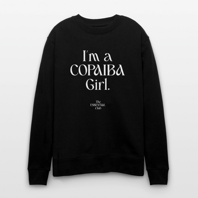 Unisex Bio-Sweatshirt "I'm a Copaiba Girl." - Schwarz
