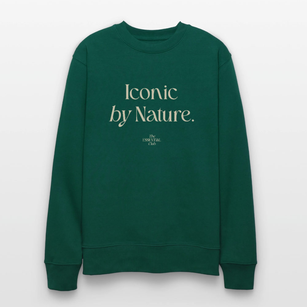 Unisex Bio-Sweatshirt "Iconic by Nature" - Forest