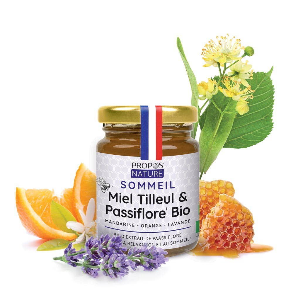 Bio-Schlafmischung mit Honig, Passionsblume und Lavendel · 125 g