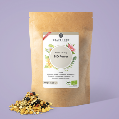 BIO Power Früchtetee · 100 g lose