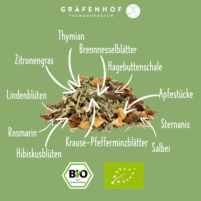 BIO Schnief Erkältungstee · 100 g lose